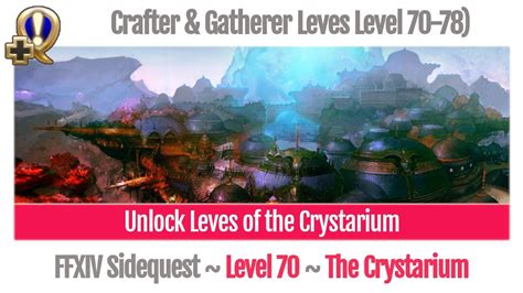 ffxiv crystarium leves.